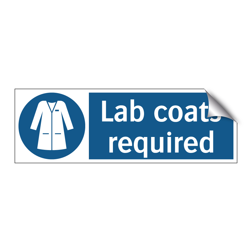 Lab coats required