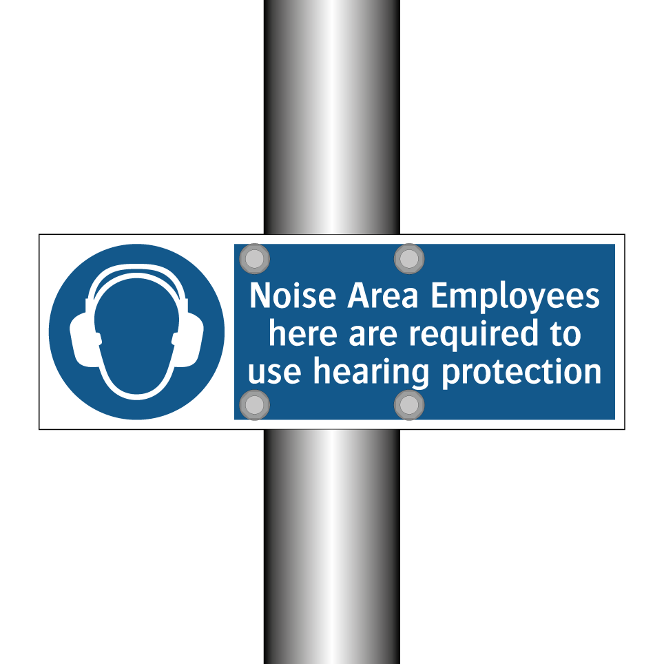 Noise Area Employees here are required to use hearing protection