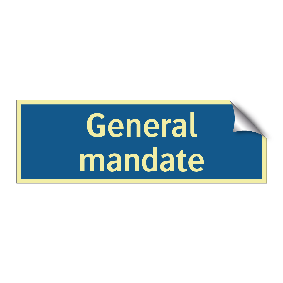 General mandate