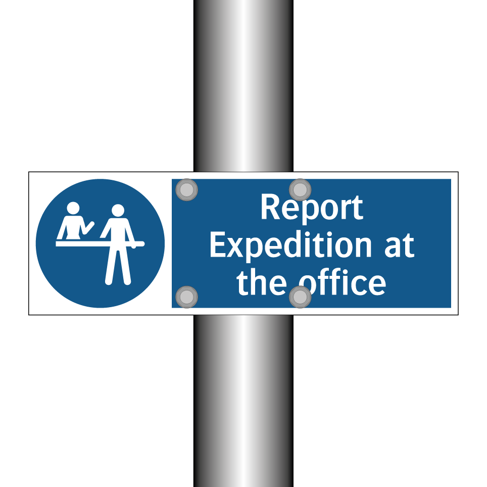 Report Expedition at the office