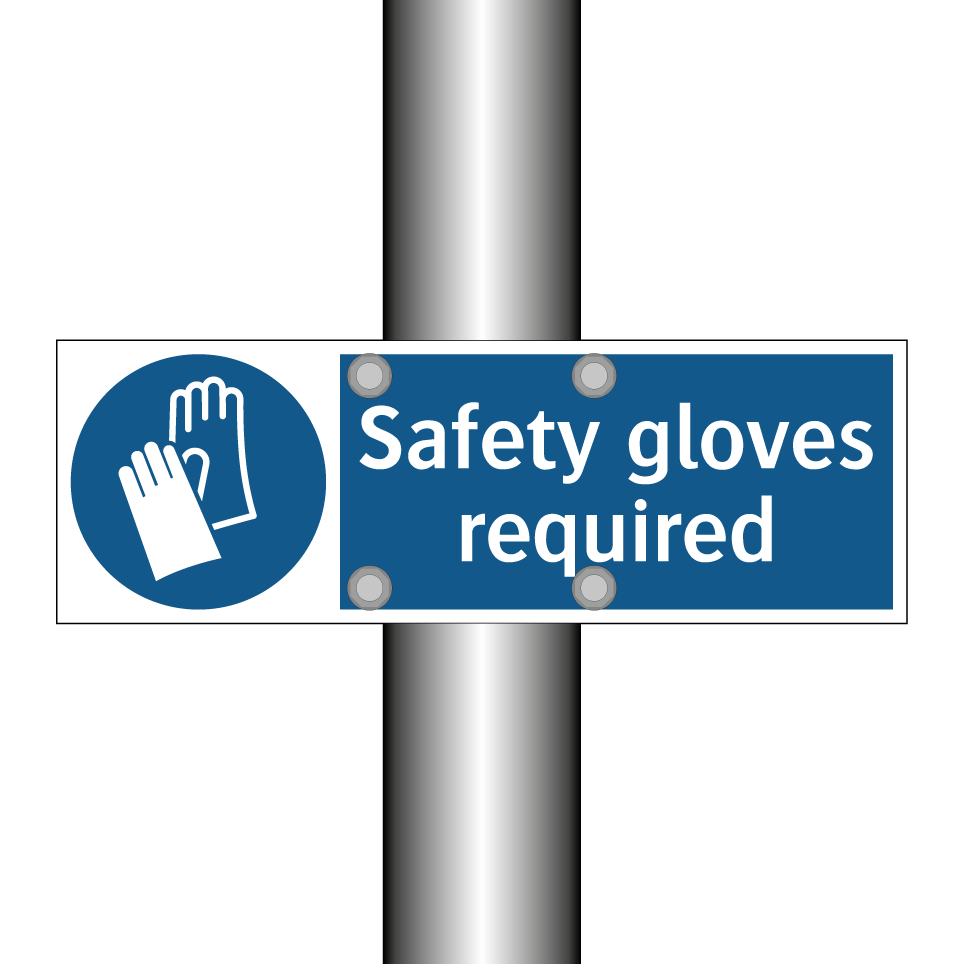 Safety gloves required
