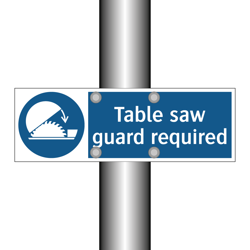 Table saw guard required