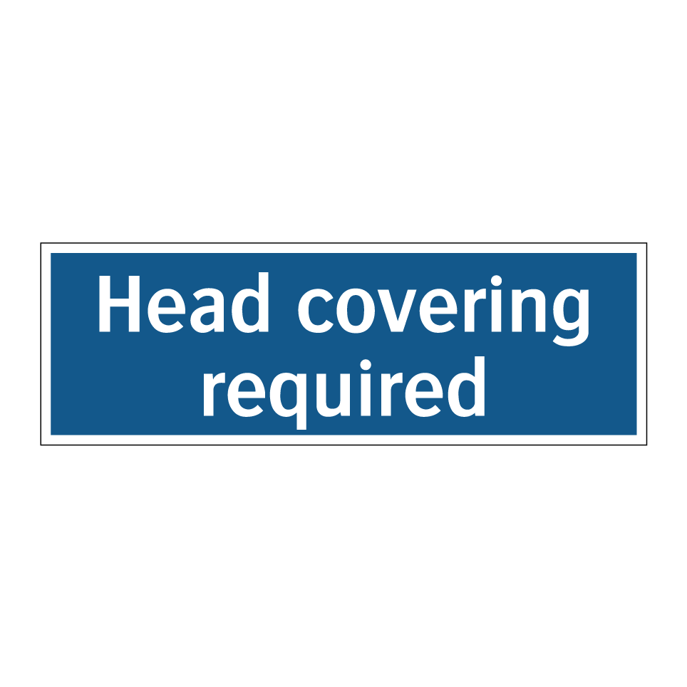 Head covering required