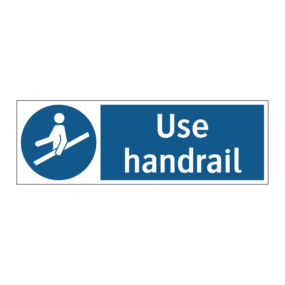 Use handrail