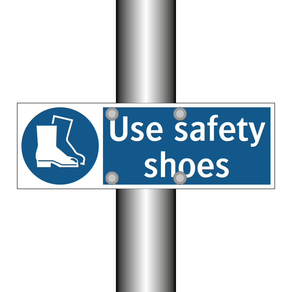 Use safety shoes