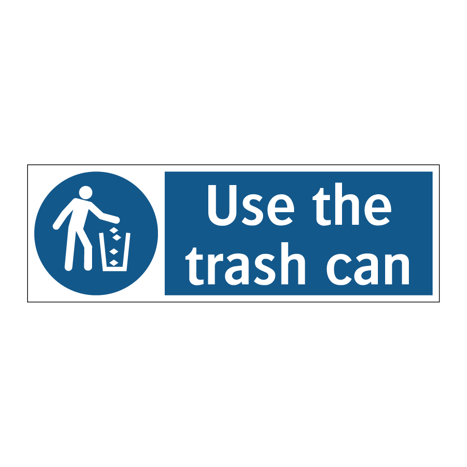 Use the trash can