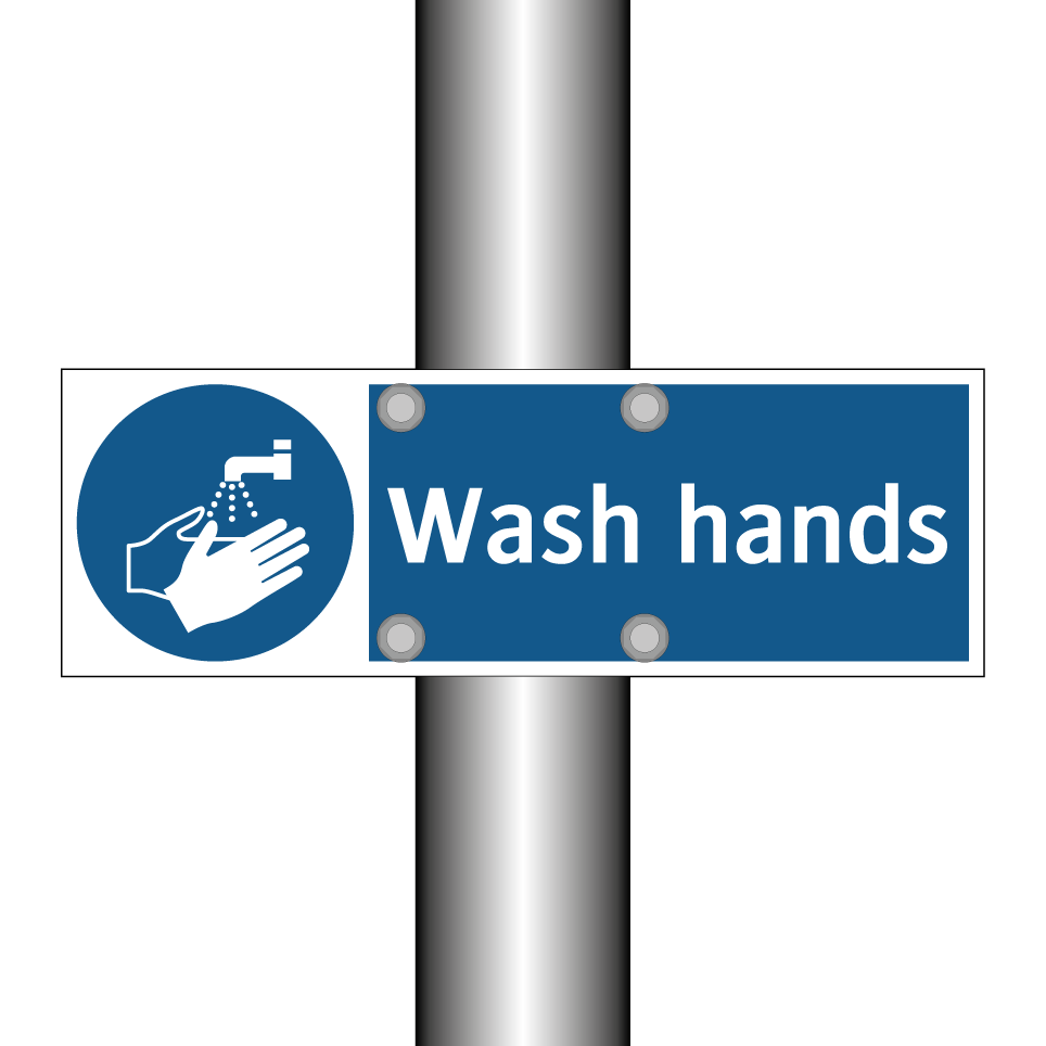 Wash hands
