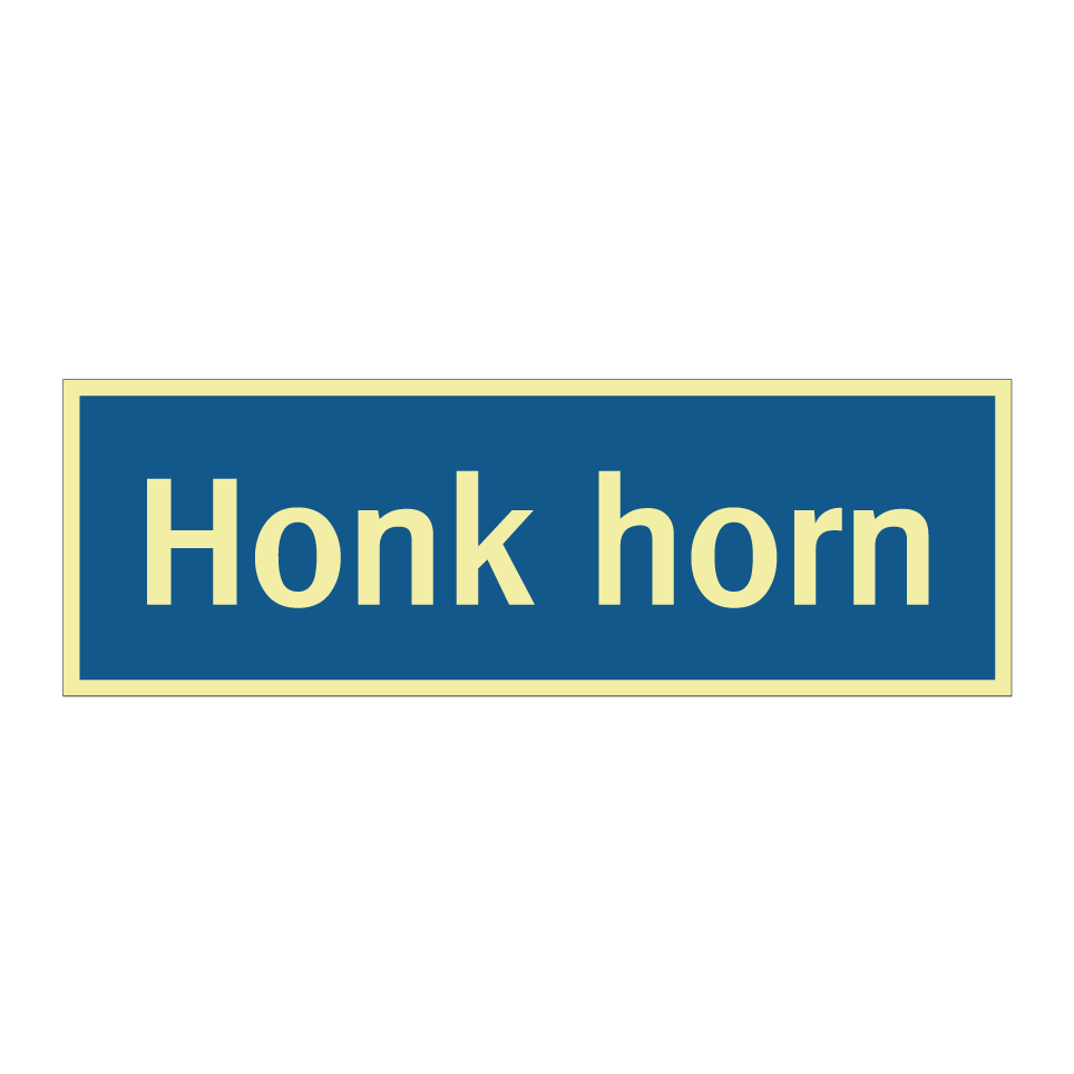 Honk horn
