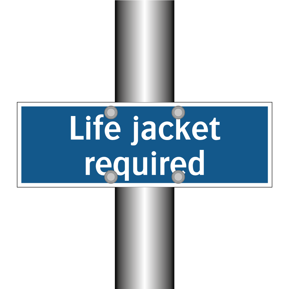 Life jacket required
