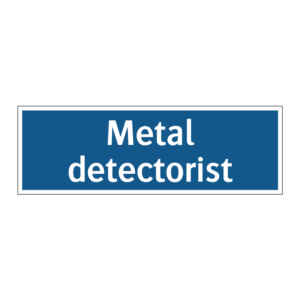Metal detectorist
