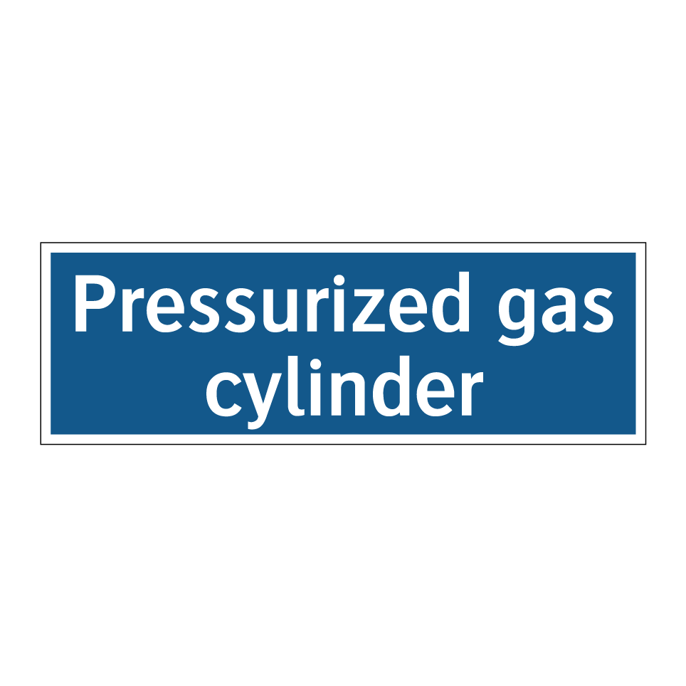Pressurized gas cylinder