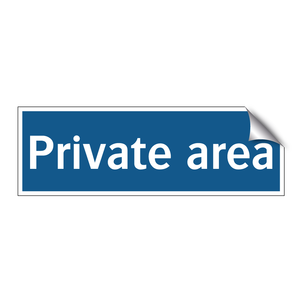 Private area