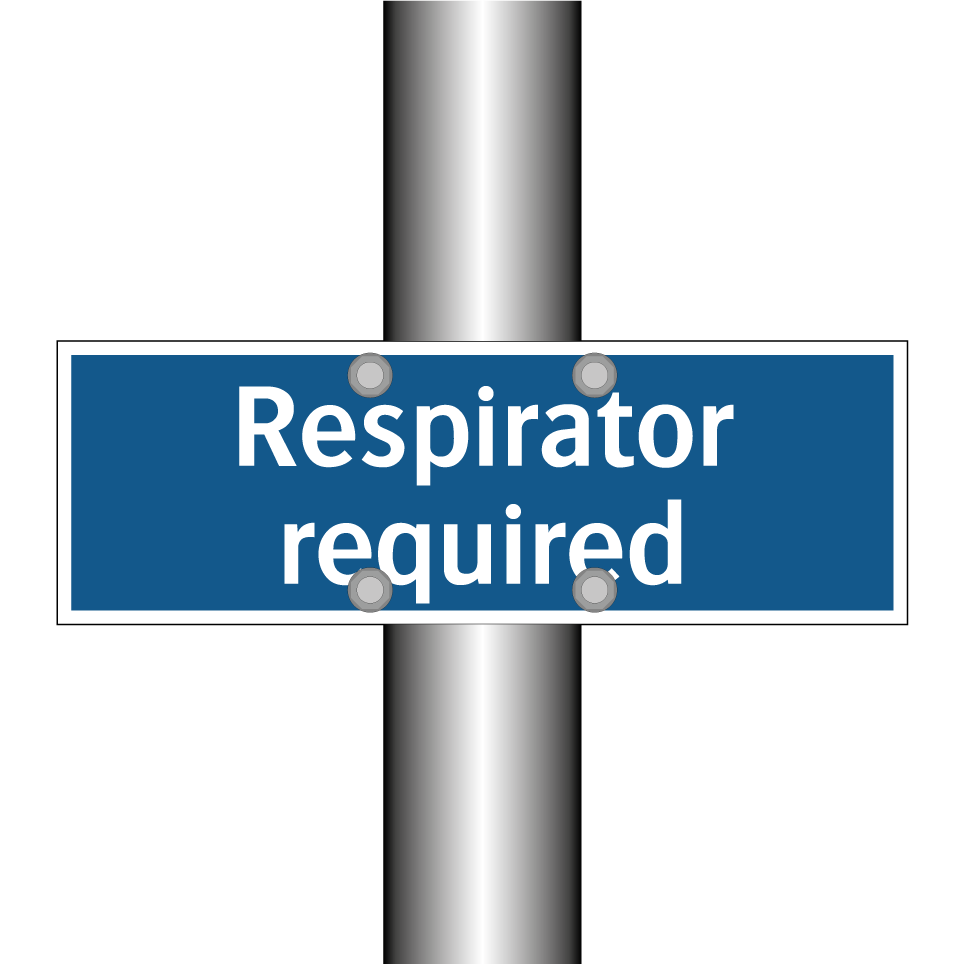 Respirator required