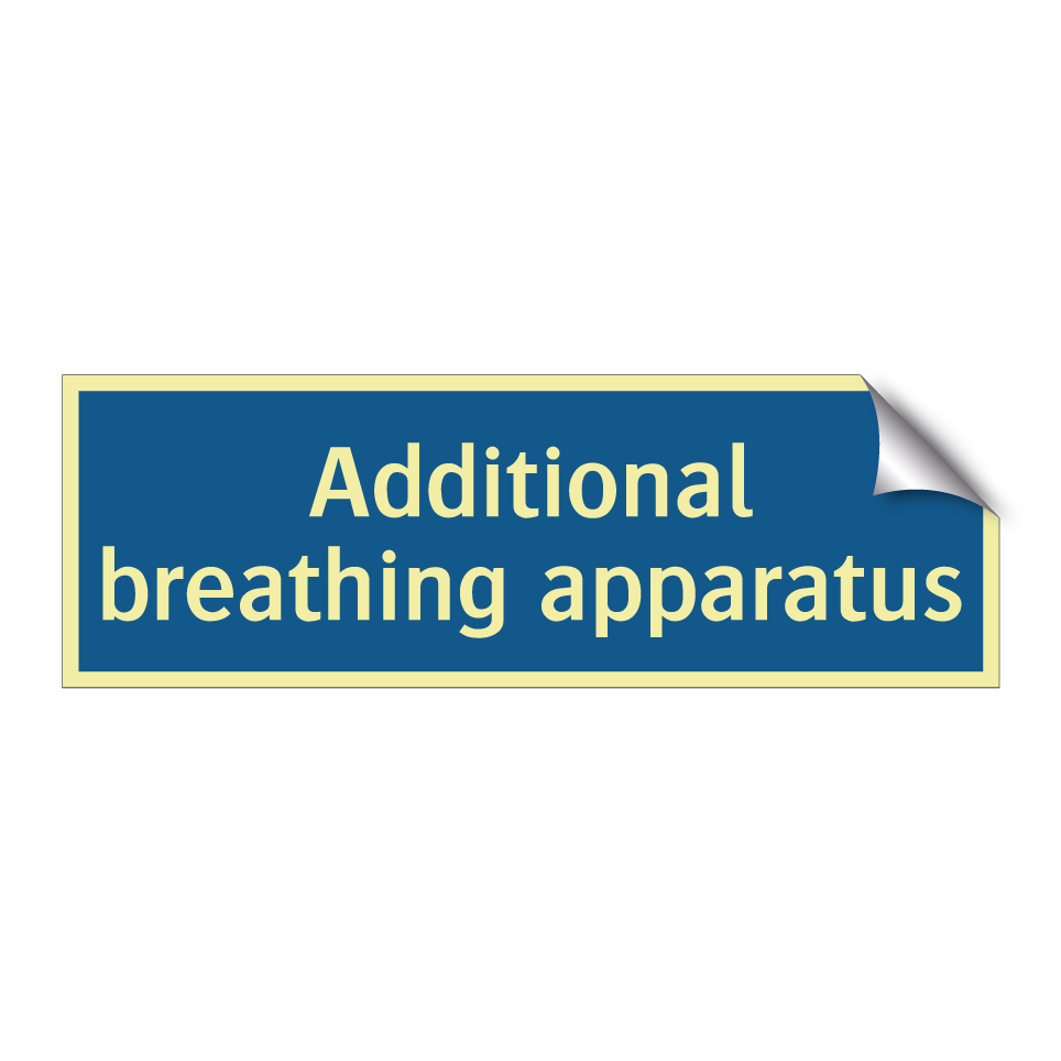Additional breathing apparatus