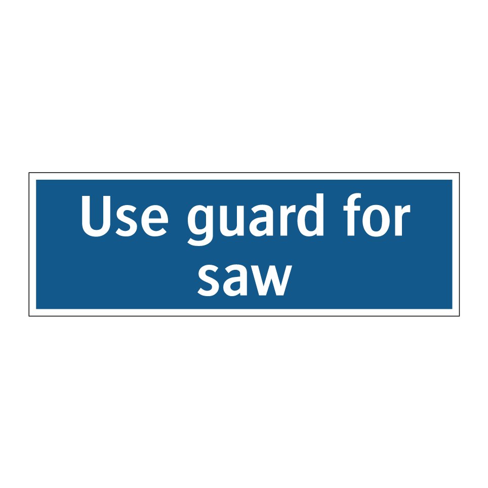 Use guard for saw
