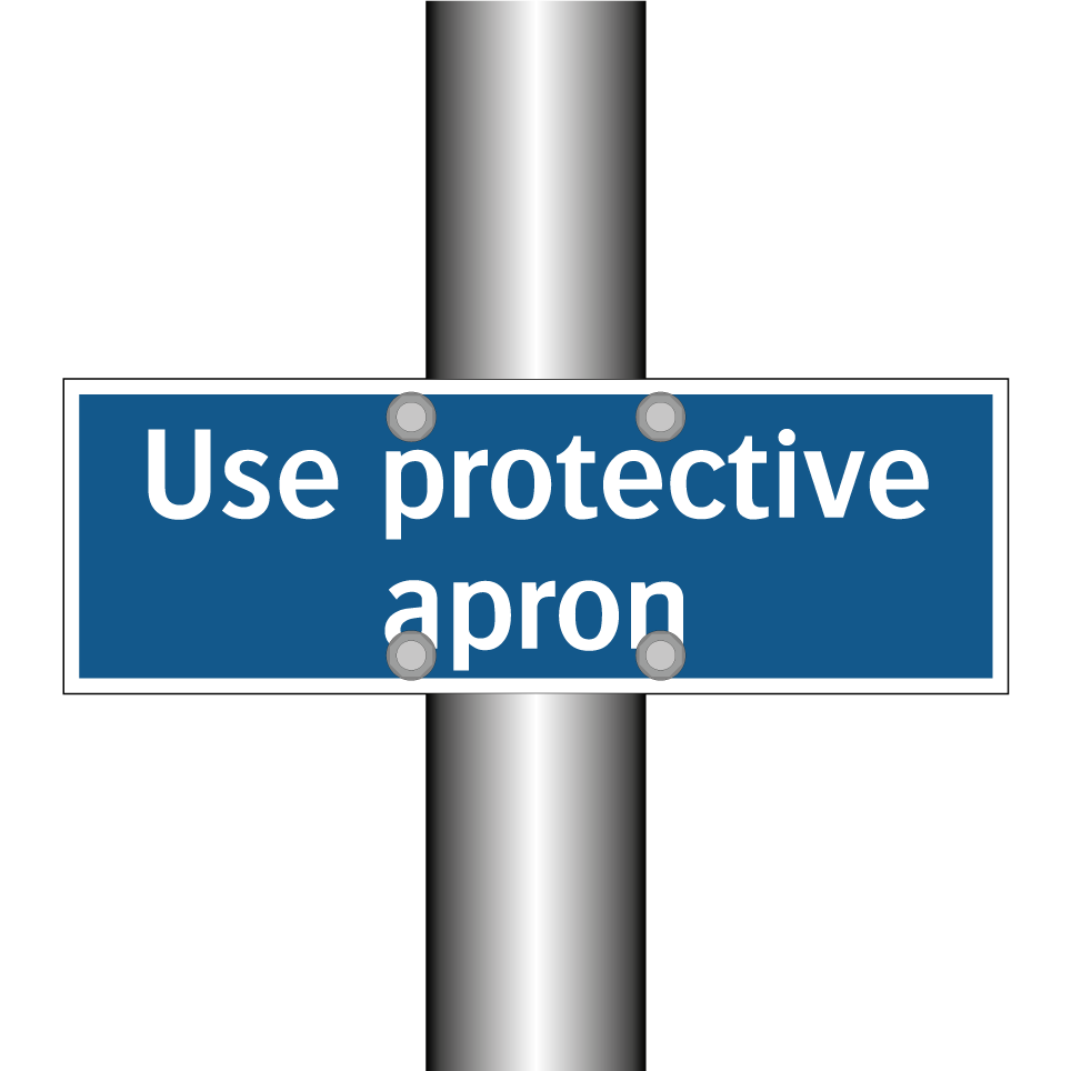Use protective apron