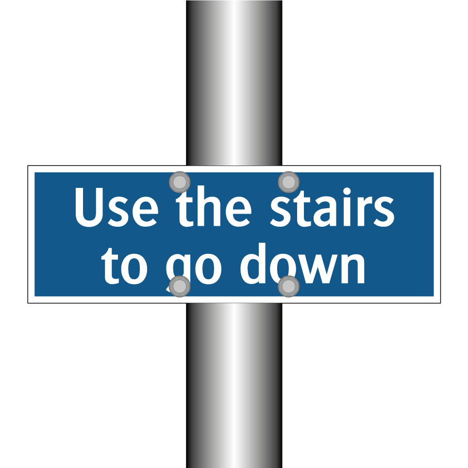 Use the stairs to go down