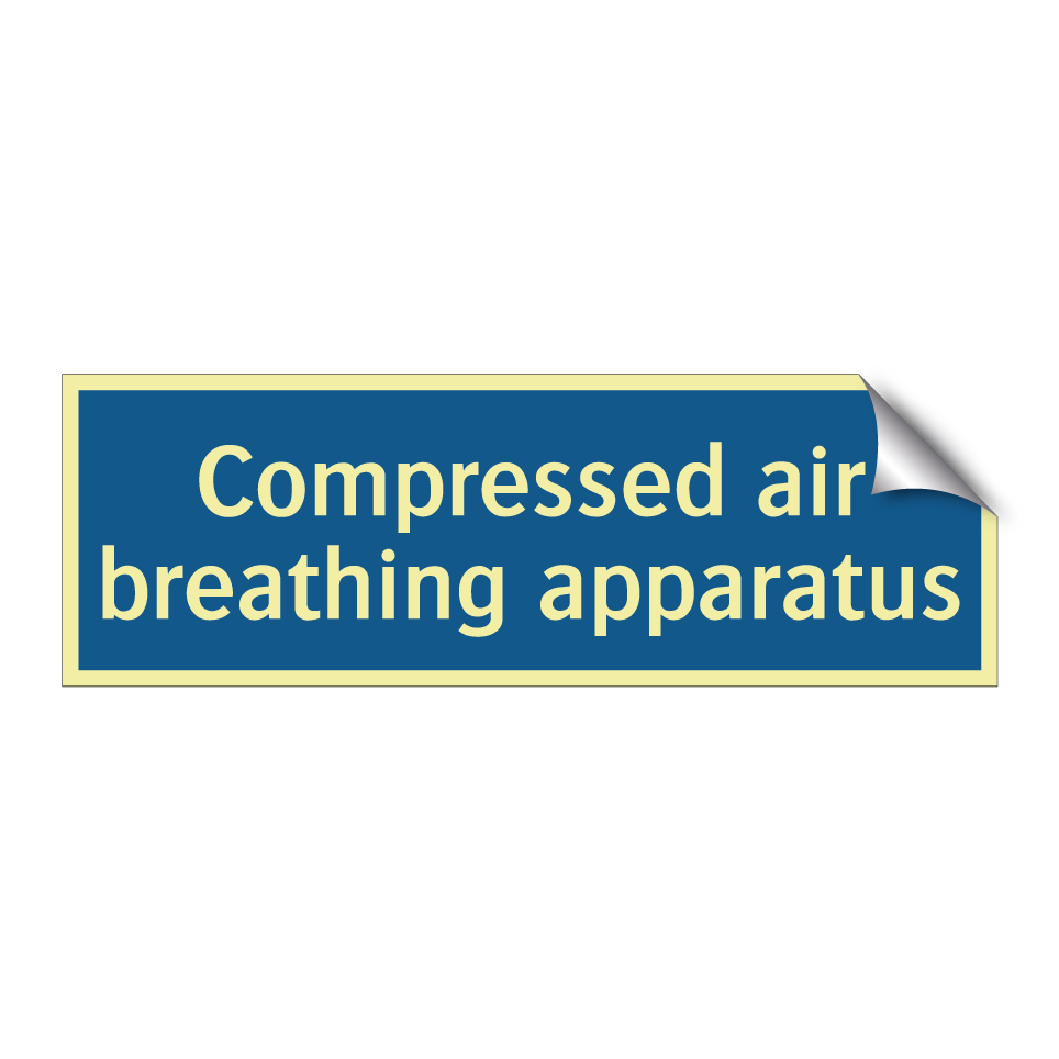 Compressed air breathing apparatus