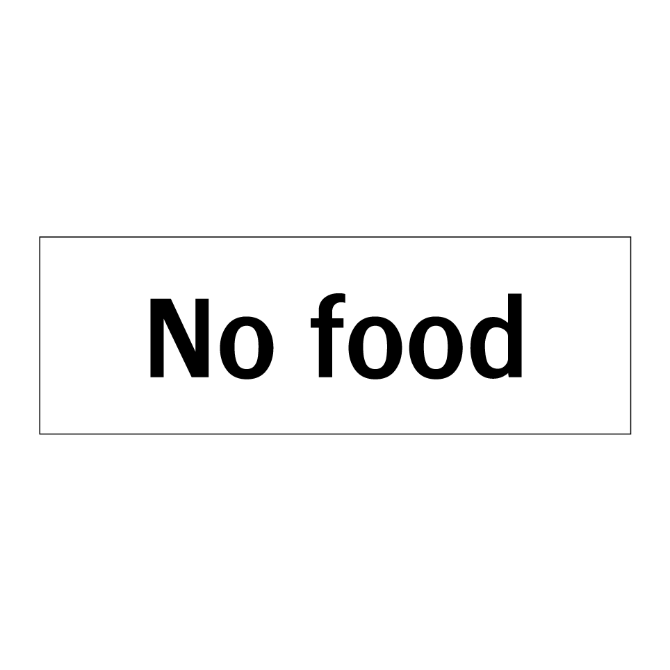 No food