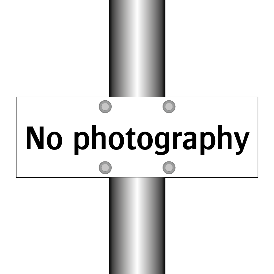 No photography