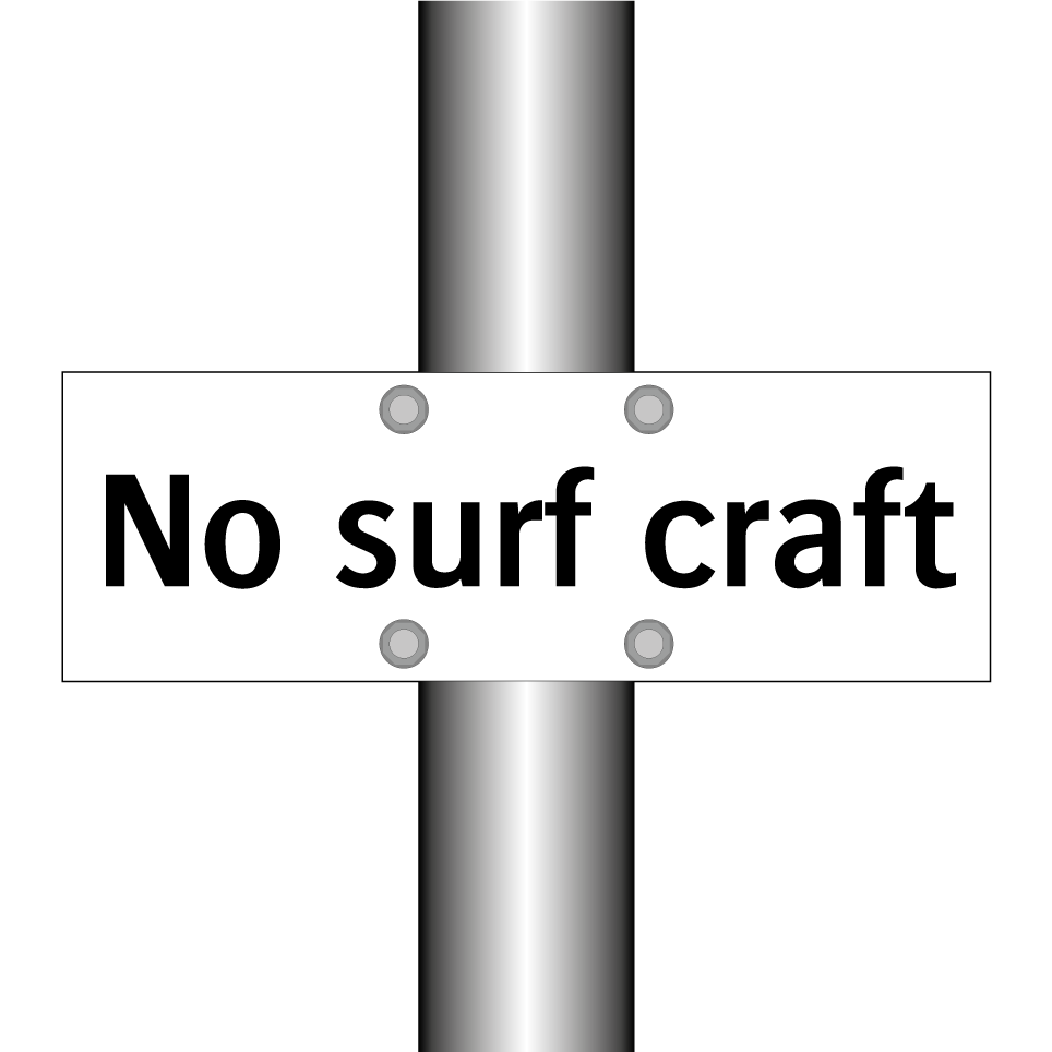 No surf craft