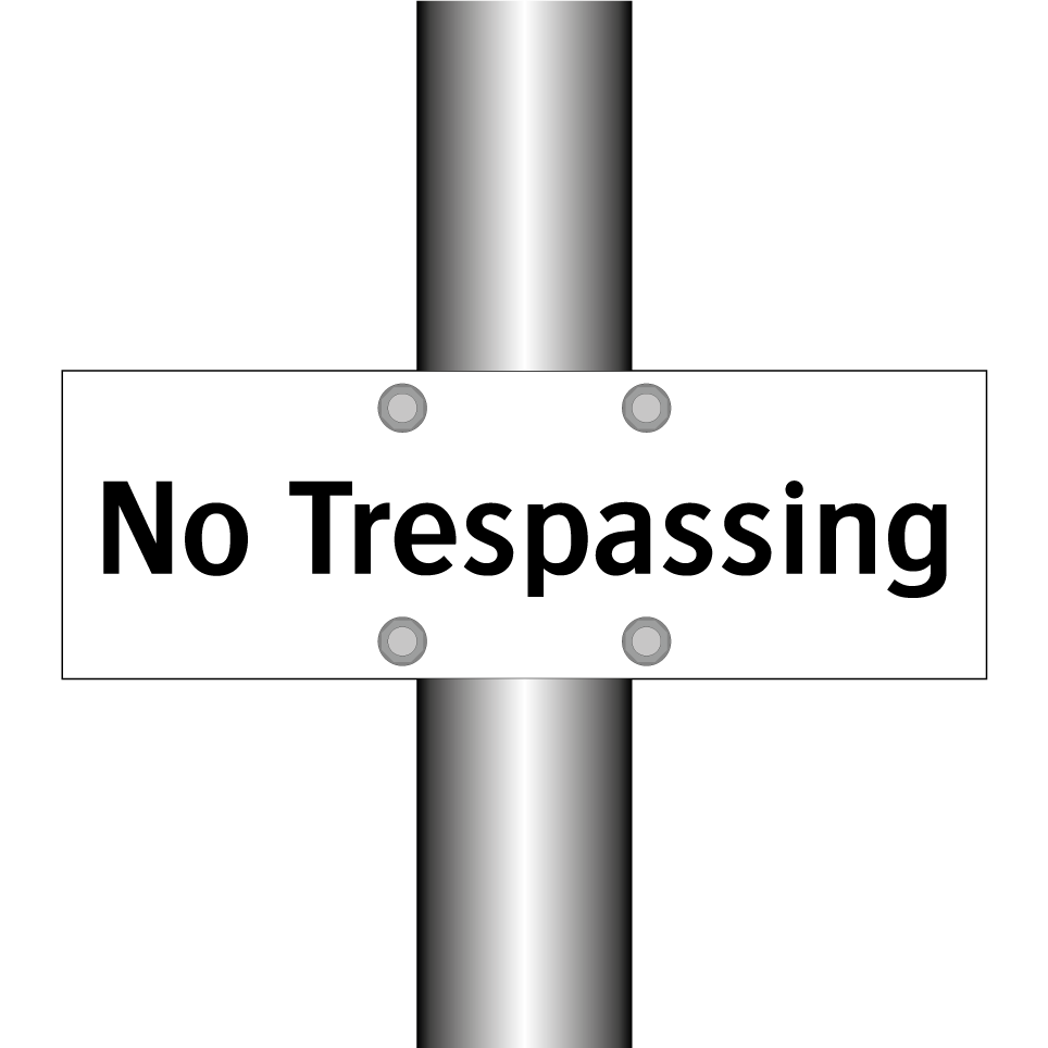No Trespassing