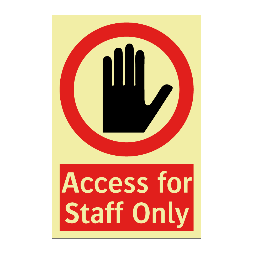 Access for Staff Only