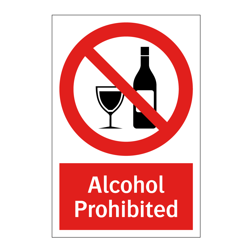 Alcohol Prohibited