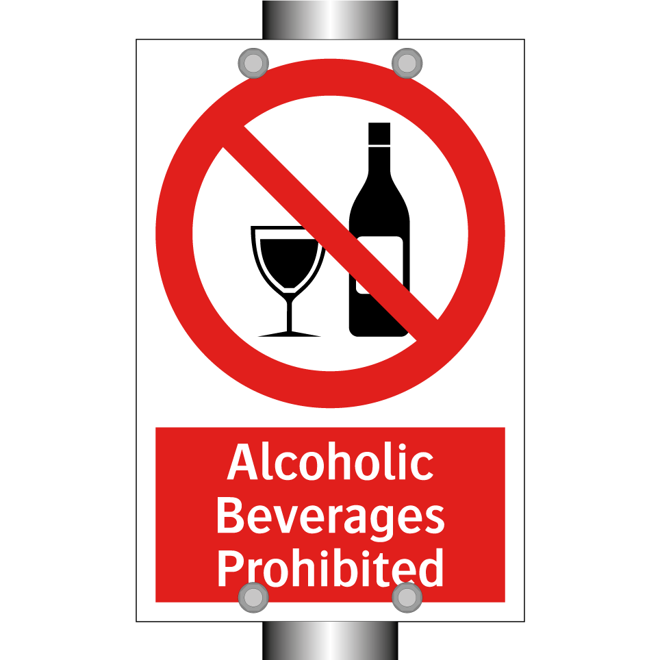 Alcoholic Beverages Prohibited