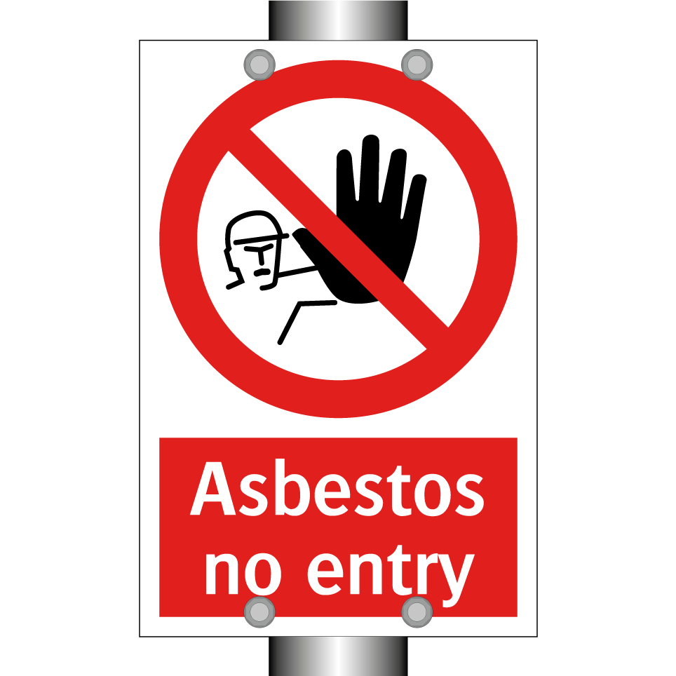 Asbestos no entry