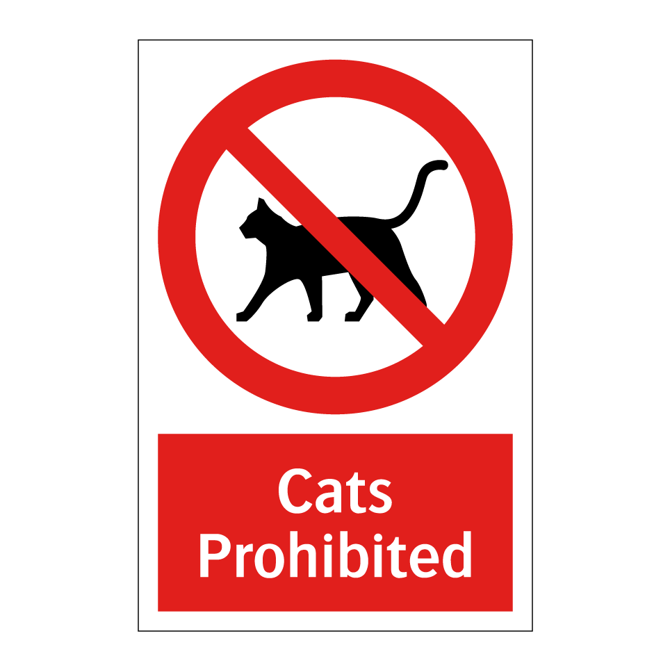 Cats Prohibited