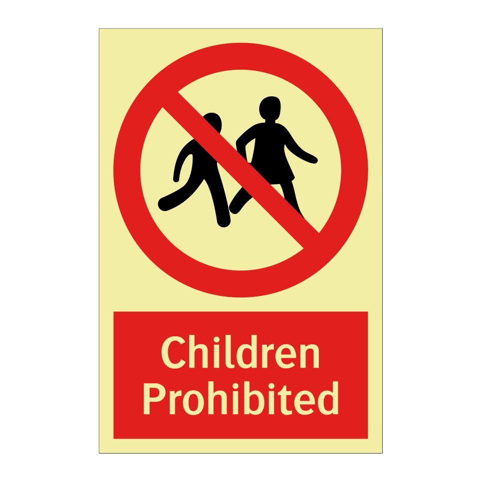 Children Prohibited