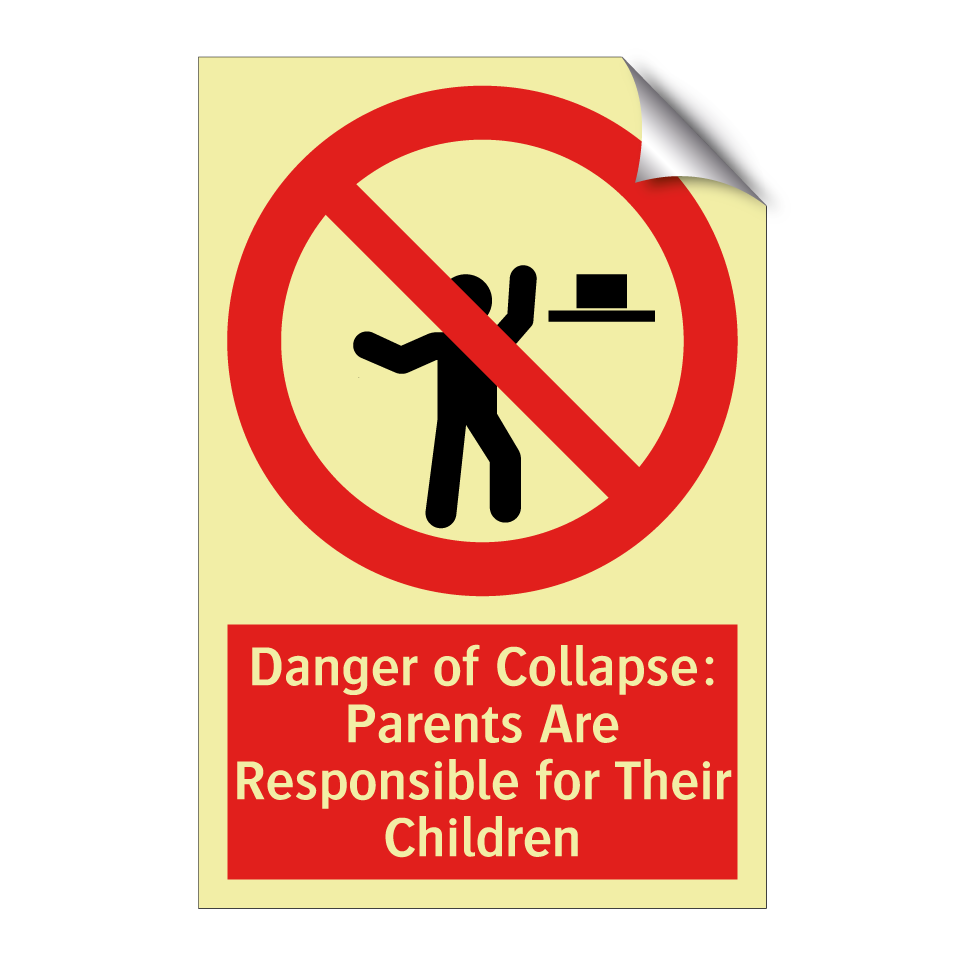 Danger of Collapse: Parents Are Responsible for Their Children