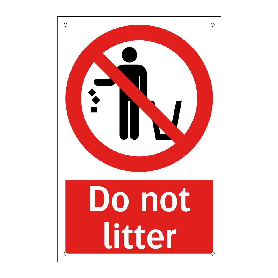 Do not litter