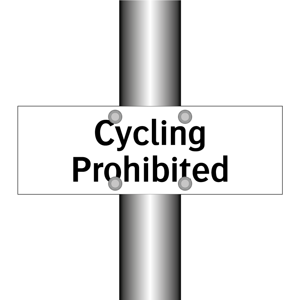 Cycling Prohibited