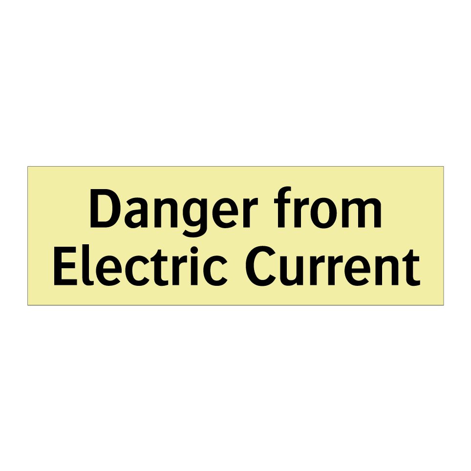 Danger from Electric Current