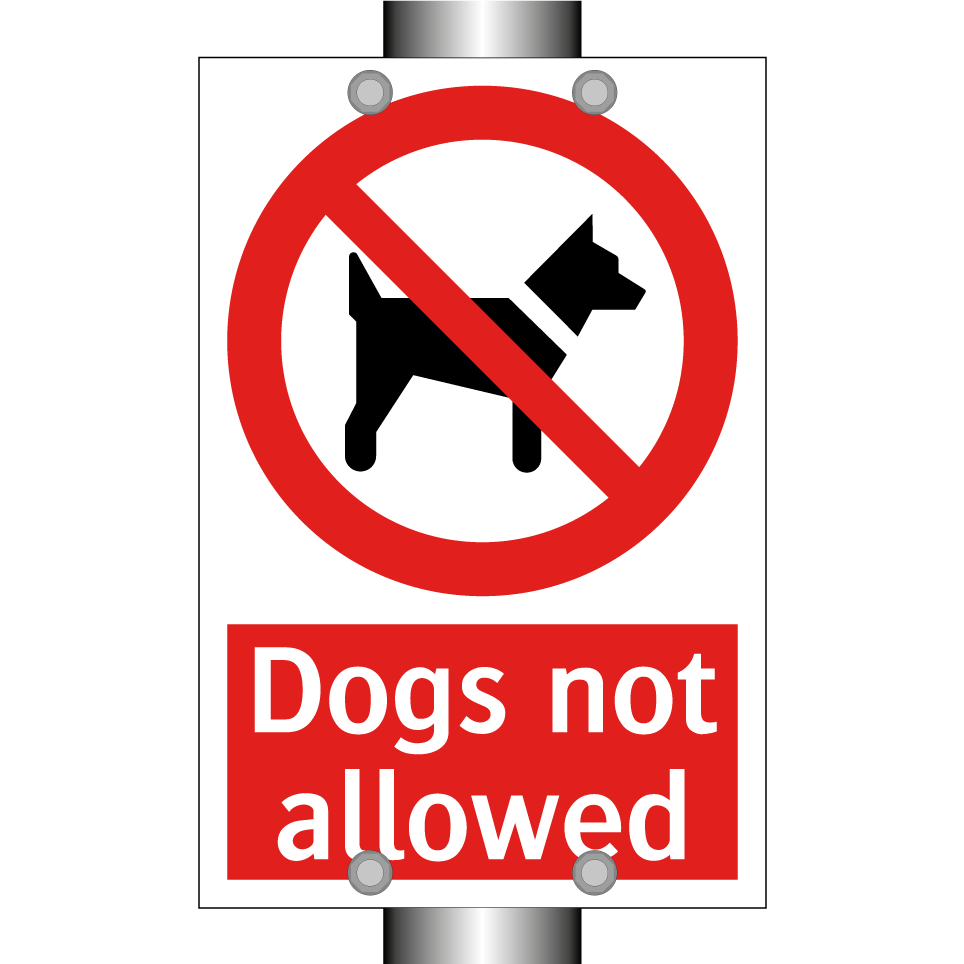 Dogs not allowed
