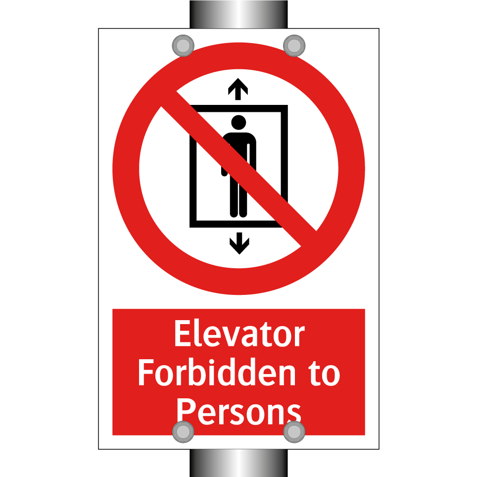 Elevator Forbidden to Persons