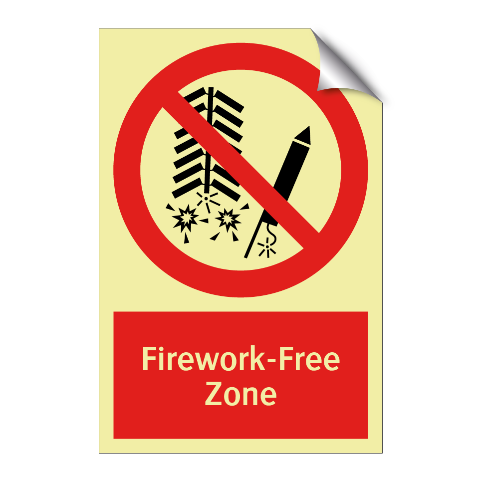 Firework-Free Zone