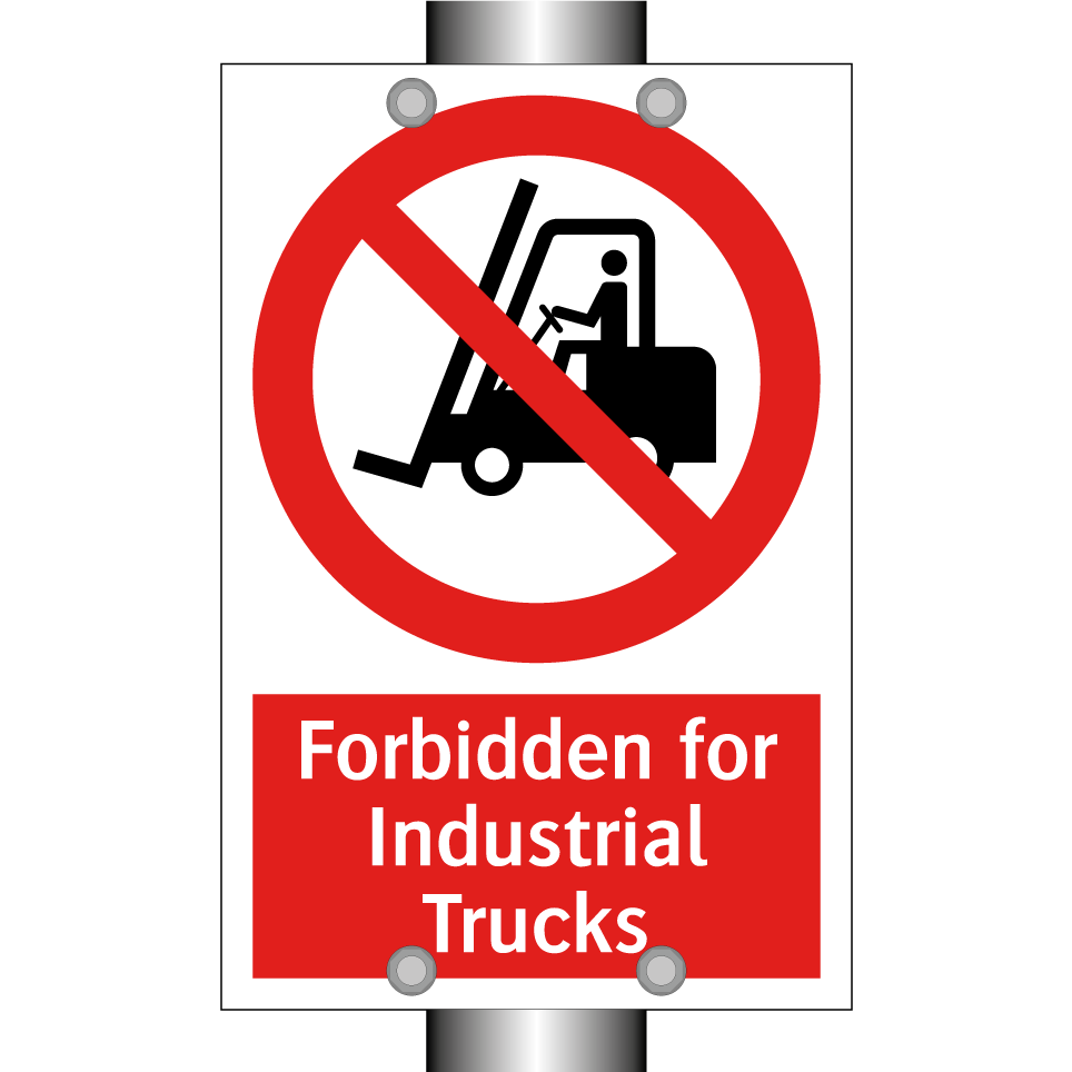 Forbidden for Industrial Trucks