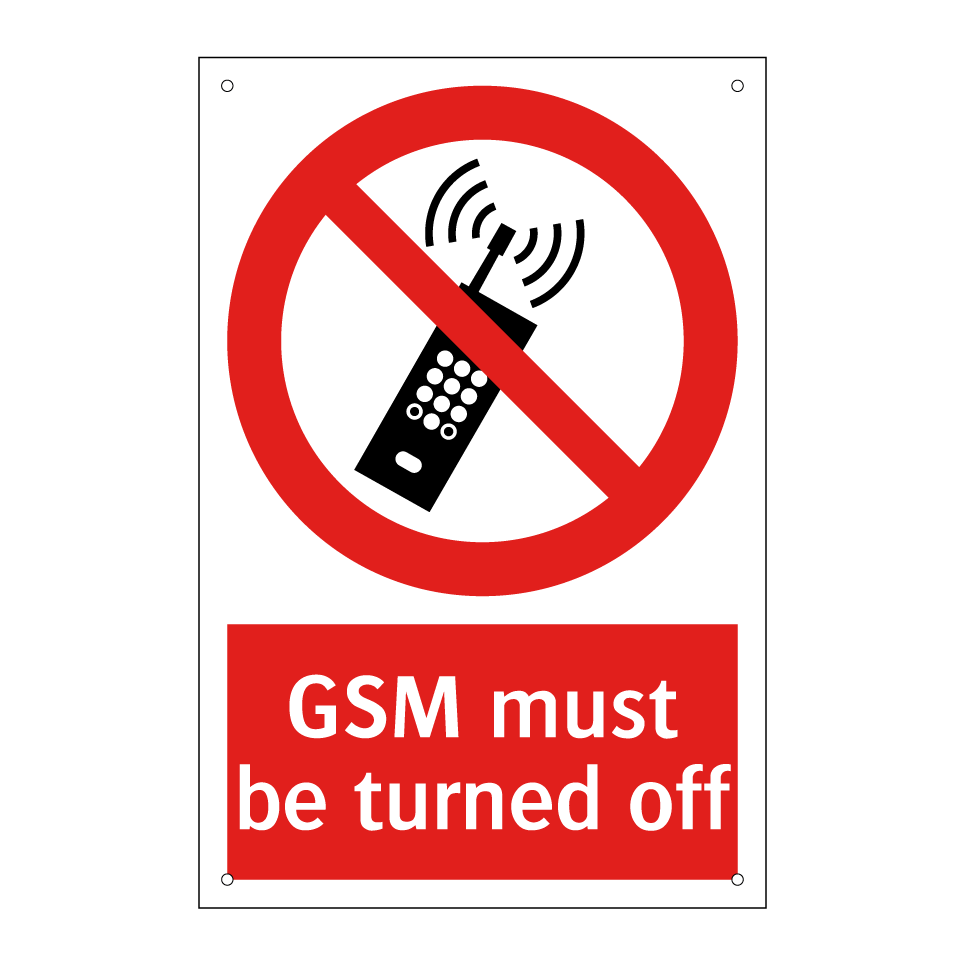 GSM must be turned off