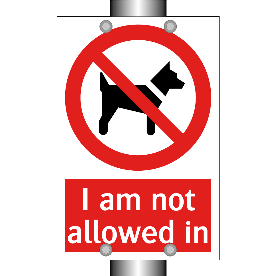 I am not allowed in