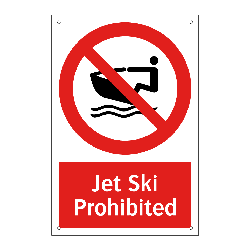Jet Ski Prohibited