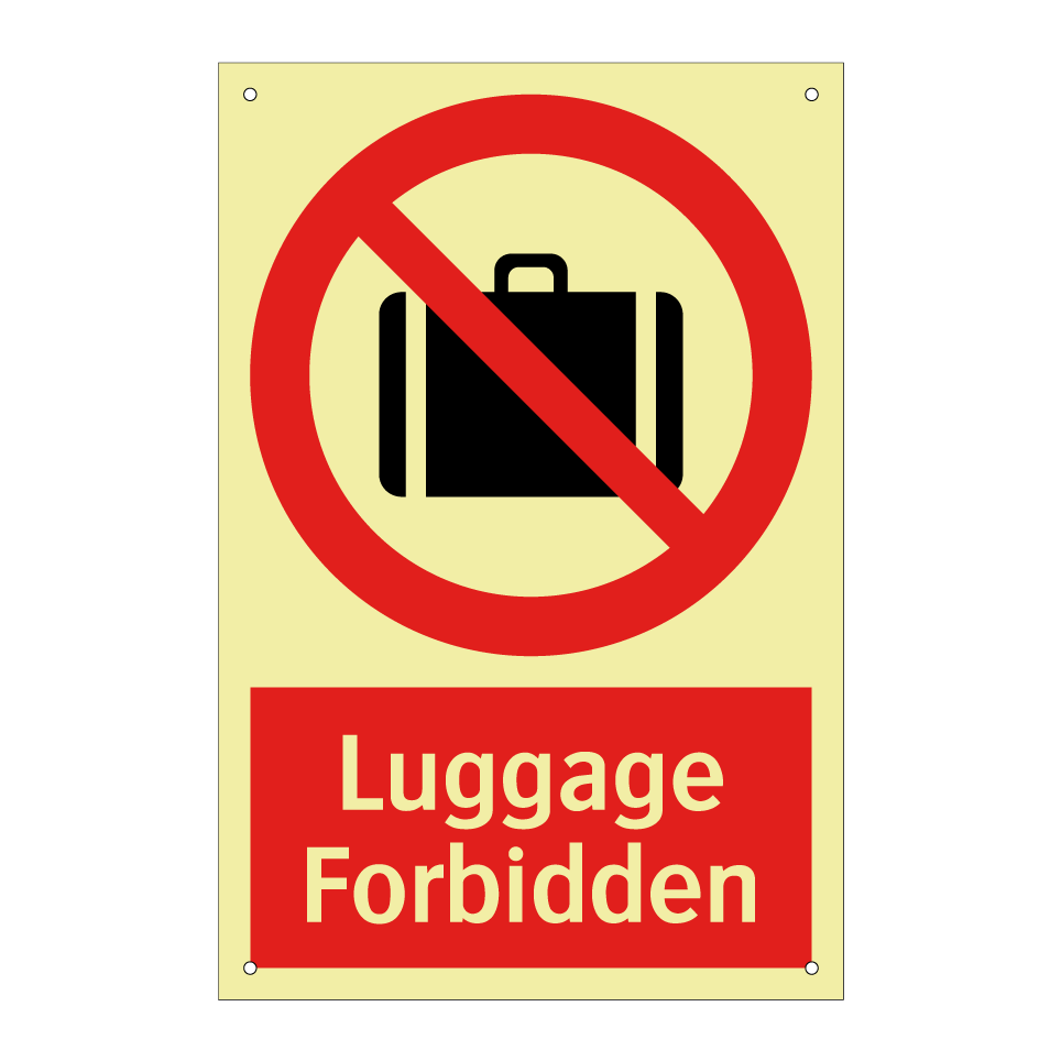 Luggage Forbidden