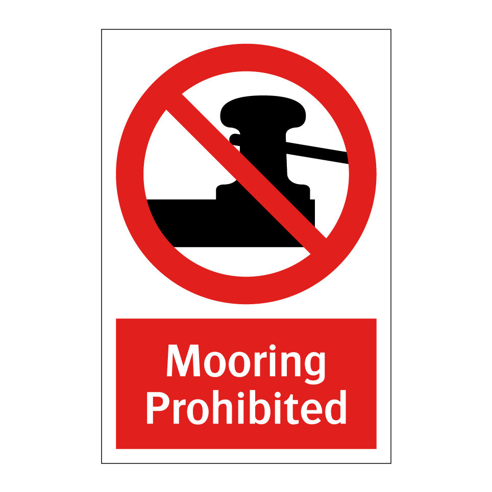Mooring Prohibited
