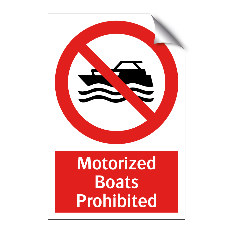 Motorized Boats Prohibited