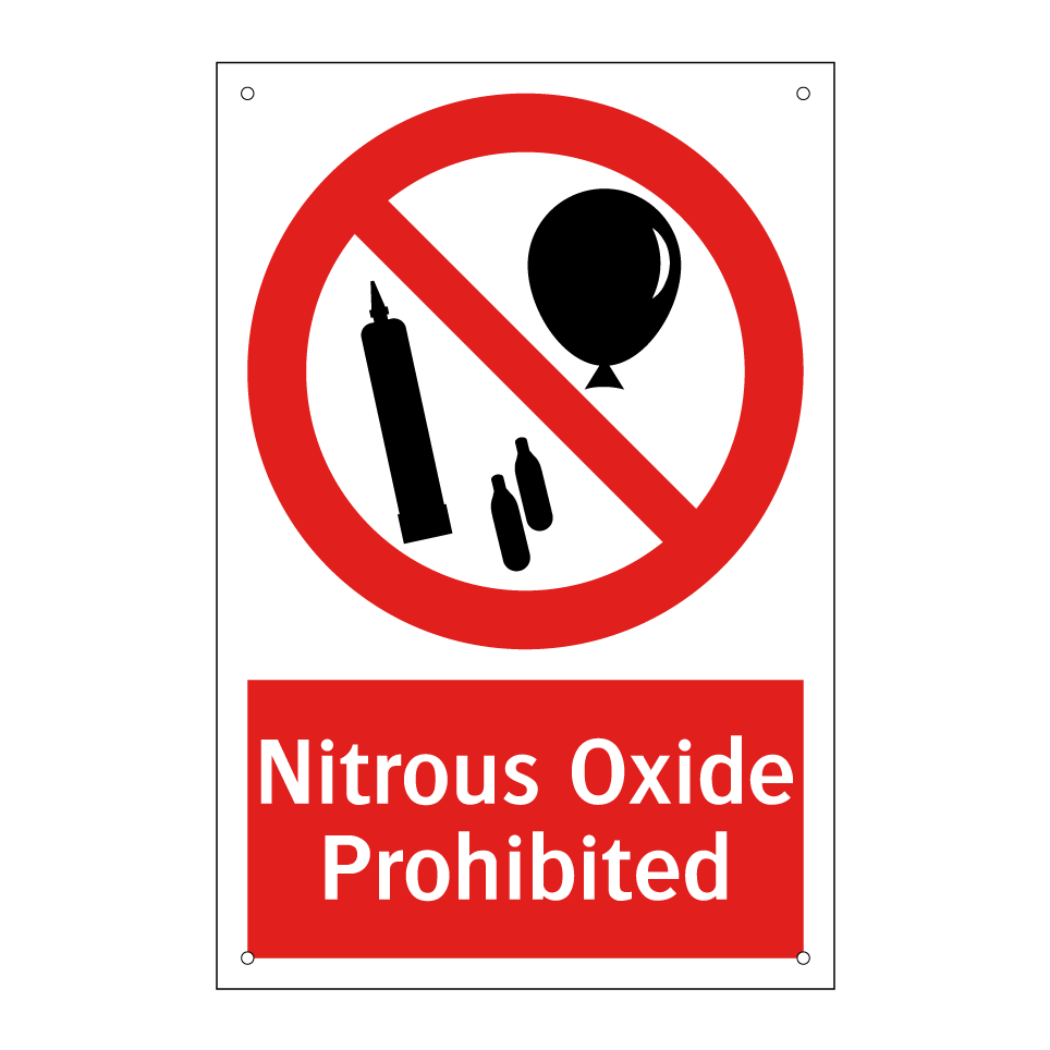 Nitrous Oxide Prohibited