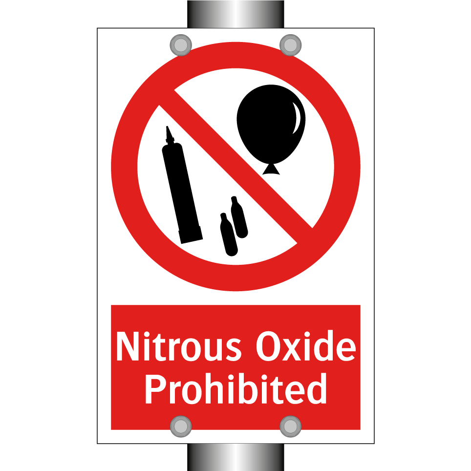 Nitrous Oxide Prohibited