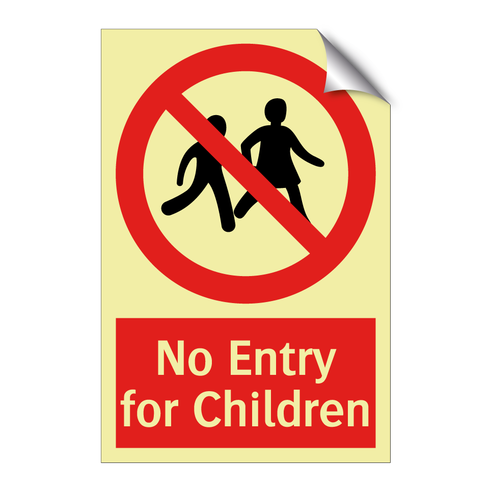 No Entry for Children