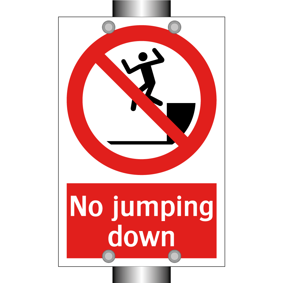 No jumping down